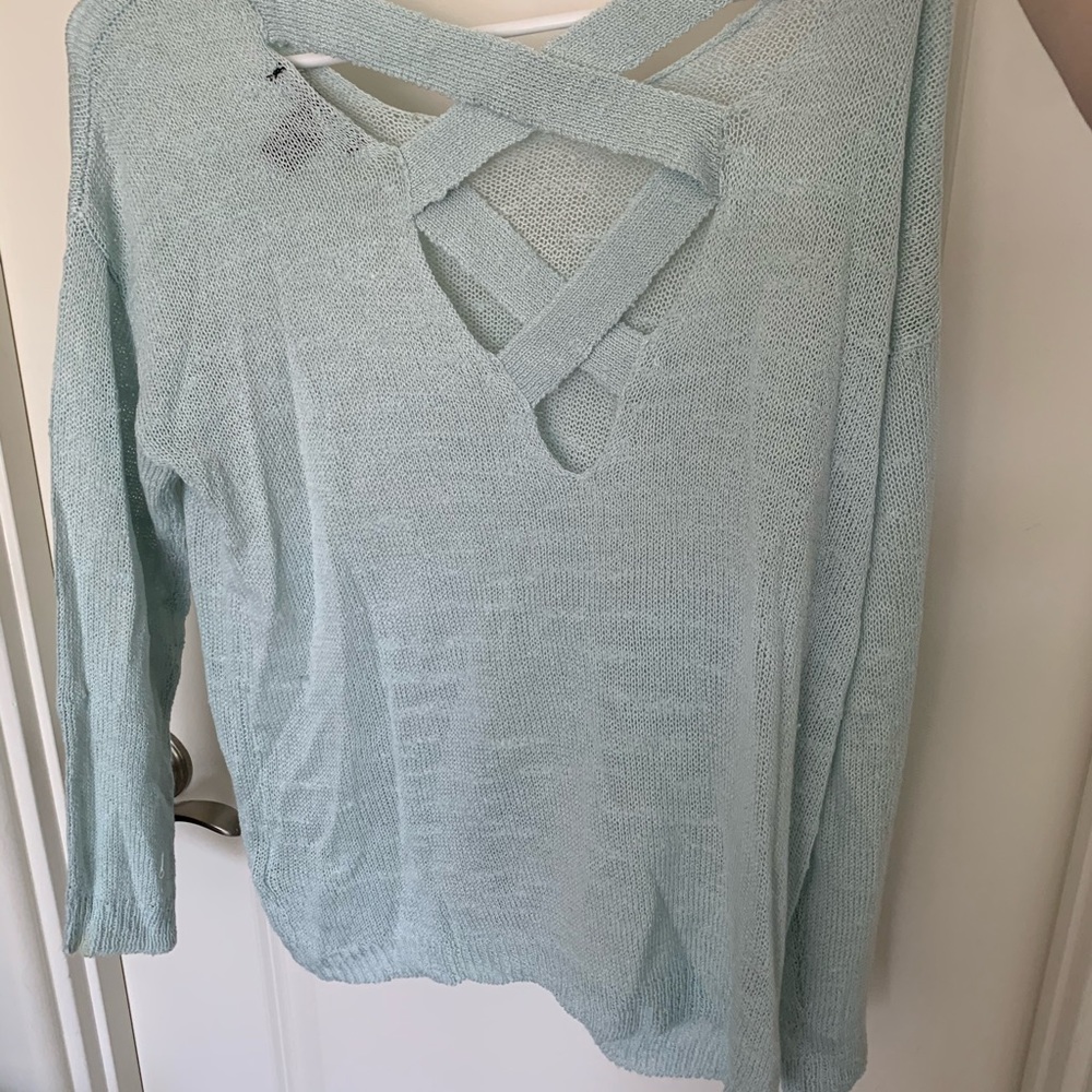 Light Blue Sweater - Picture 2 of 3